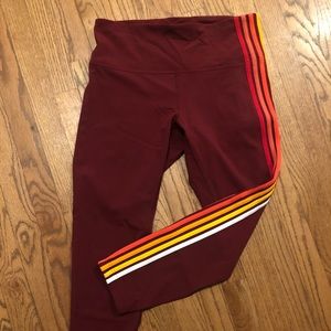 Lululemon Striped Leggings